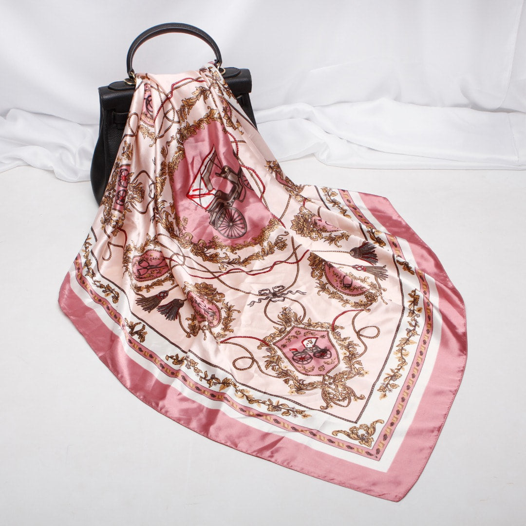 Satin Square Hijab - Nyima