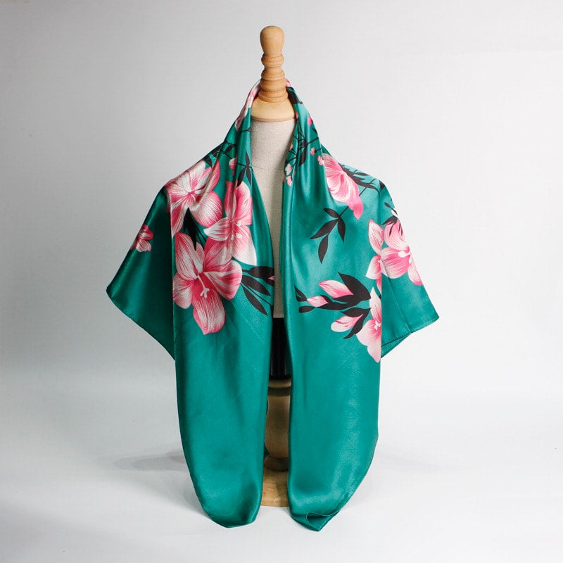 Satin Square Hijab - Ayeshh