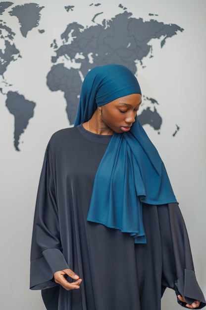 Jersey Hijab - Teal