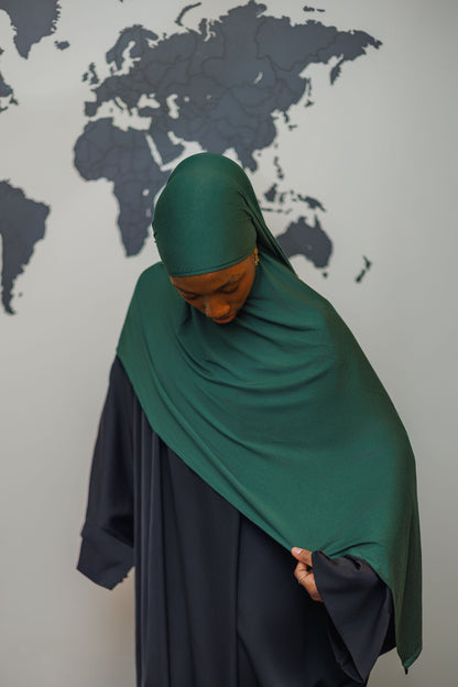 Jersey Hijab - Forest Green
