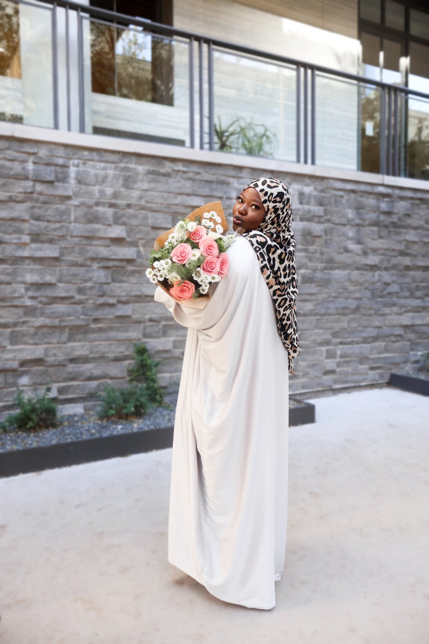 Printed Chiffon Hijab - Yahaddy