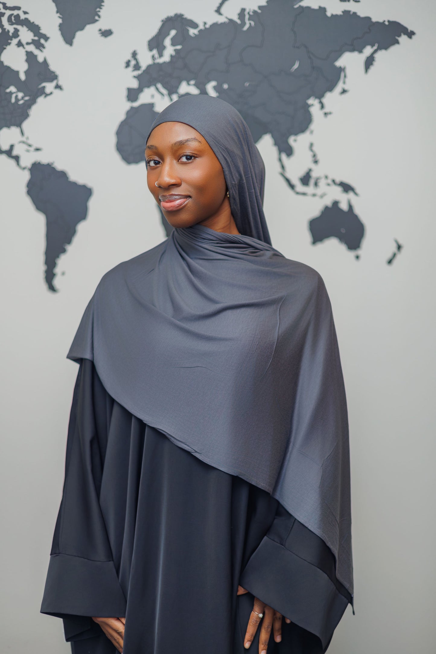 Jersey Hijab - Stone