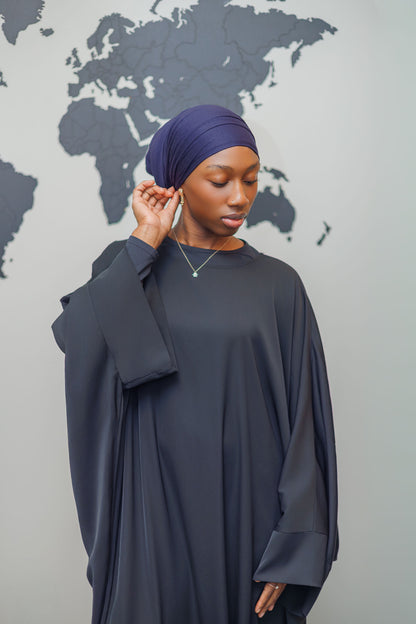 Jersey Hijab - Navy