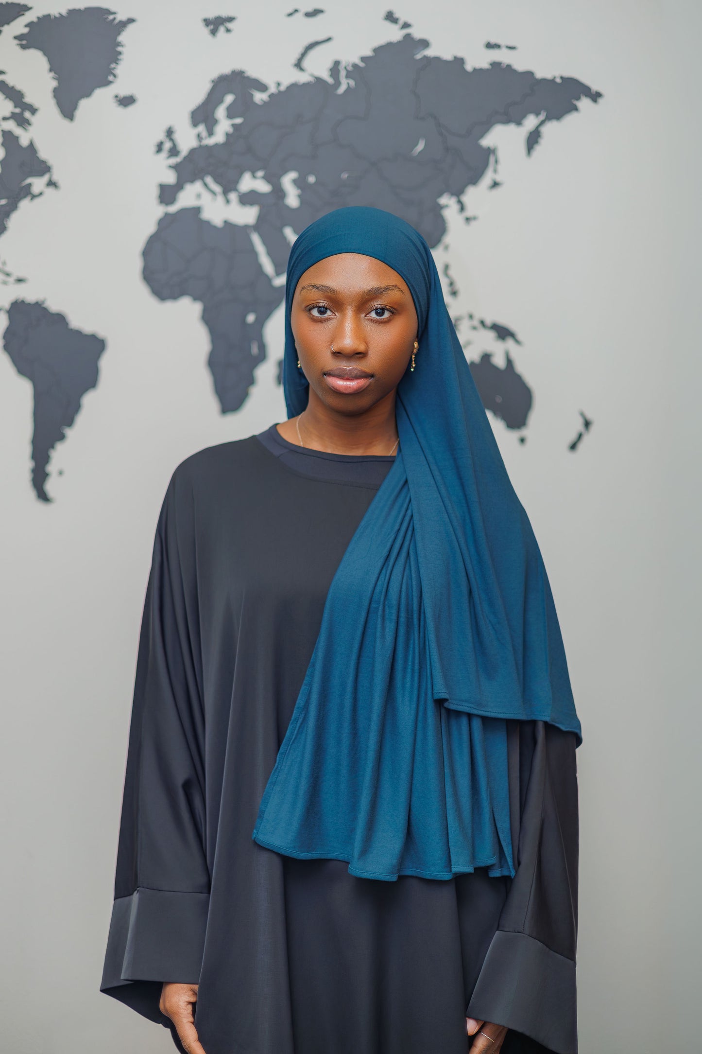 Jersey Hijab - Teal