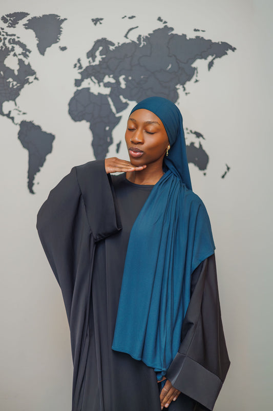 Jersey Hijab - Teal