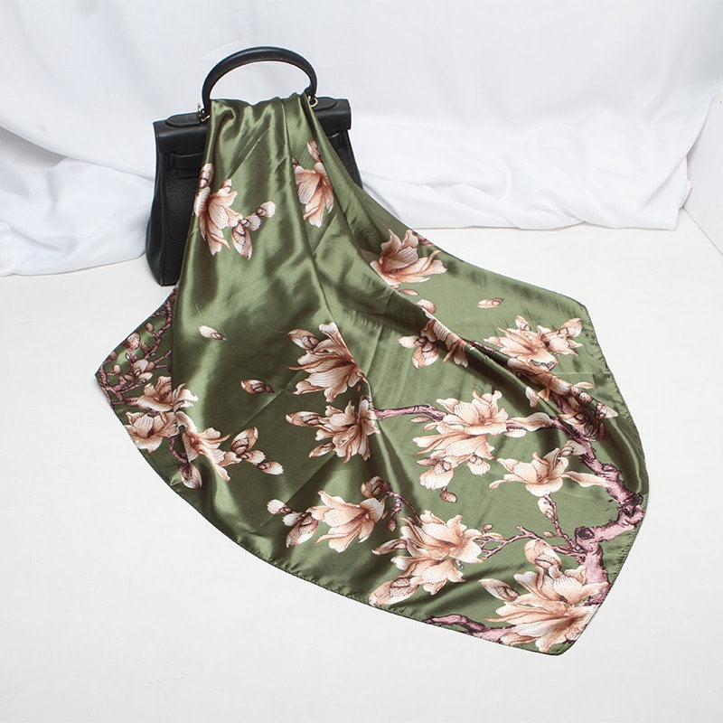 Satin Square Hijab - Sally